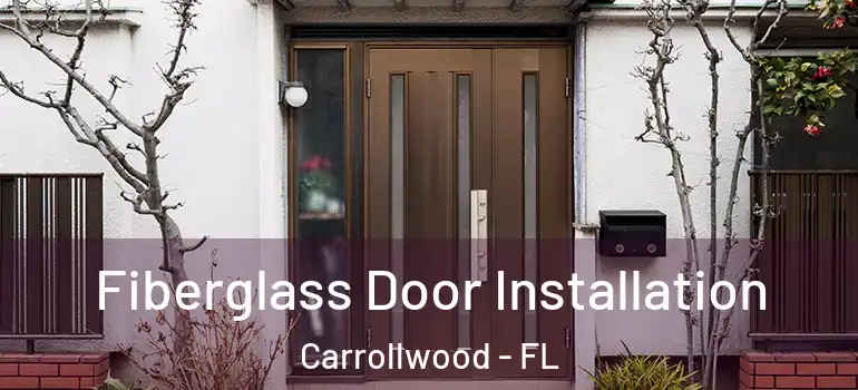  Fiberglass Door Installation Carrollwood - FL
