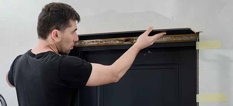 Wood Door Hole Repair in Carrollwood, FL