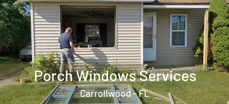  Porch Windows Services Carrollwood - FL
