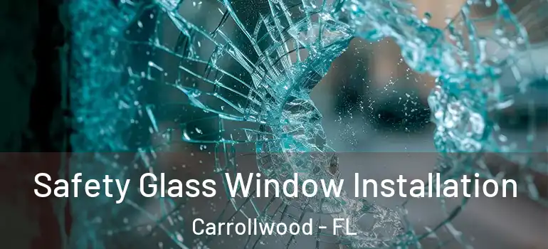  Safety Glass Window Installation Carrollwood - FL