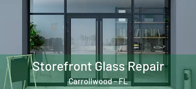  Storefront Glass Repair Carrollwood - FL