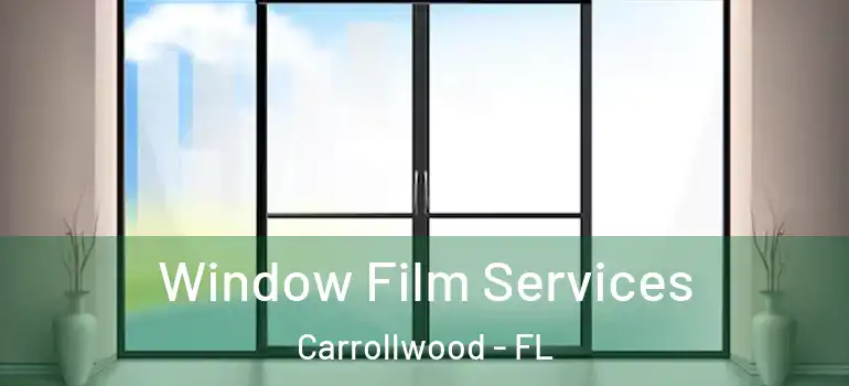  Window Film Services Carrollwood - FL