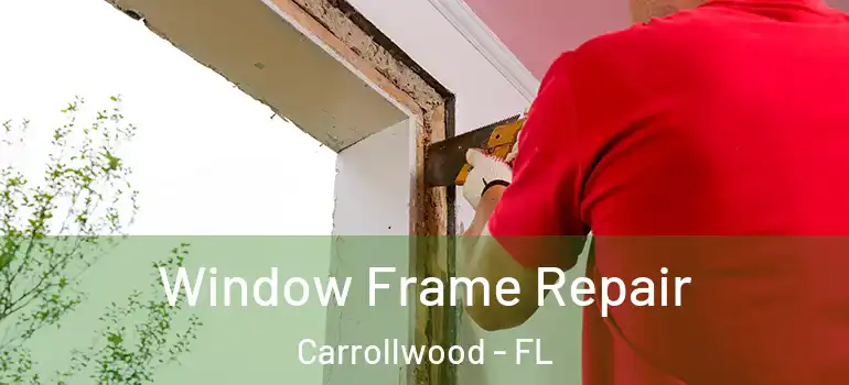  Window Frame Repair Carrollwood - FL